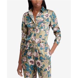 Lauren Ralph Lauren Floral Print Jumpsuit